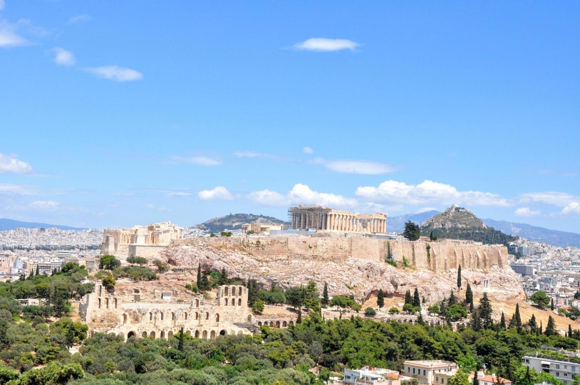 Big Apartment In Acropolis Museum Athen Exterior foto